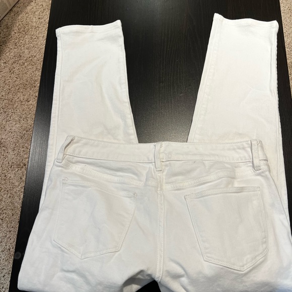 The Limited Denim All-White skinny ankle zipper jeans SZ 8 - Picture 3 of 4